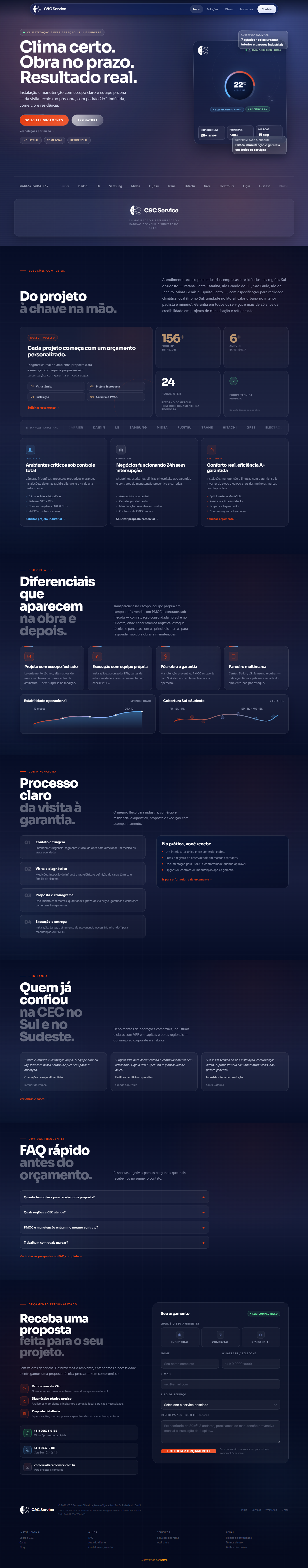 C&C Service — home